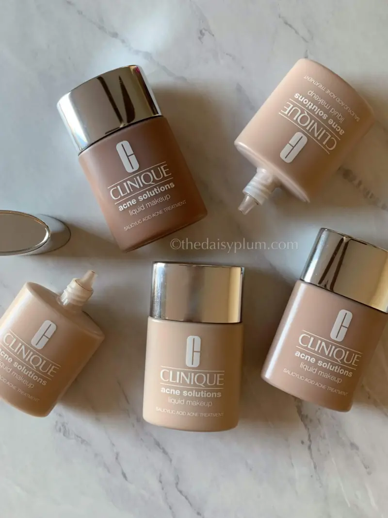clinique acne solutions foundation shades