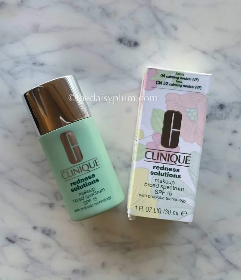 clinique redness solutions makeup foundation review and swatches